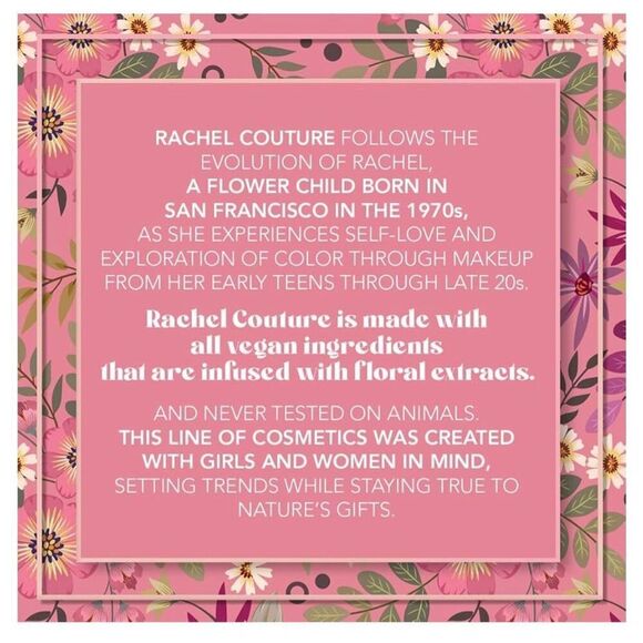 RACHEL COUTURE - NWT - "Get The Love" Kit in Natural. Eye Shadow Palette & More - Picture 7 of 9